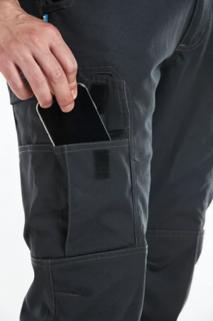 Pantaloni de lucru negru Cargo T801 [9]