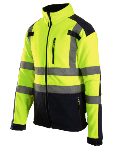 Polar/Hanorac din fleece  Brixton cu benzi reflectorizante [4]