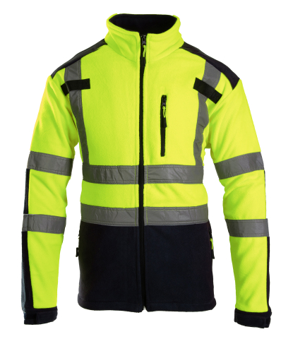 POLARE - Polar/Hanorac din fleece  Brixton cu benzi reflectorizante