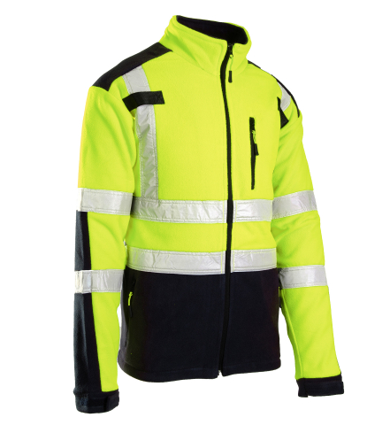 Polar/Hanorac din fleece  Brixton cu benzi reflectorizante [1]