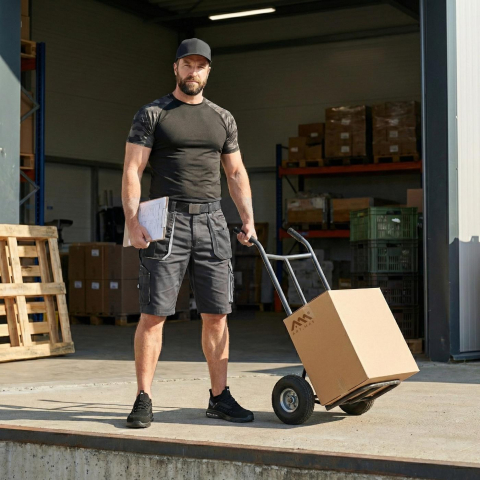 Tricou barbati Viken Classic Graphite [1]