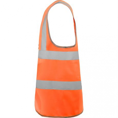 Vestă de vizibilitate ridicata cu fermoar Polux portocaliu [4]