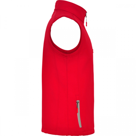 Vesta Softshel din 2 straturi cu interior polar cu benzi reflectorizante rosu [2]