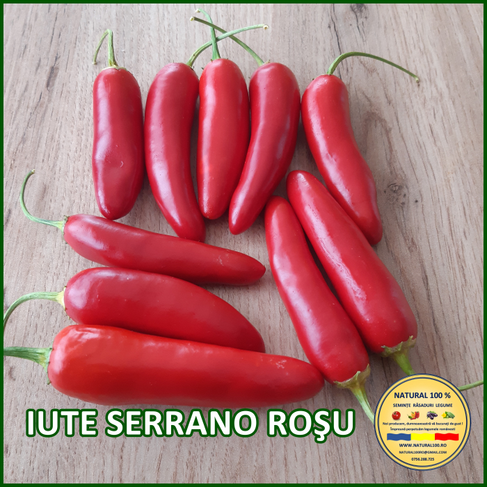 ARDEI IUTE SERRANO ROSU www.natural100.ro [2]