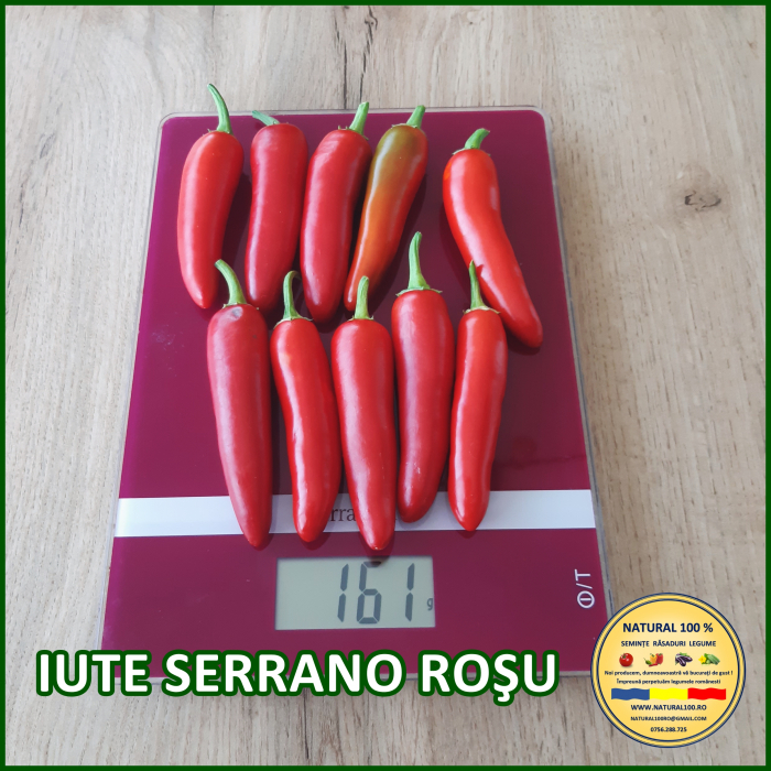 ARDEI IUTE SERRANO ROSU www.natural100.ro [3]