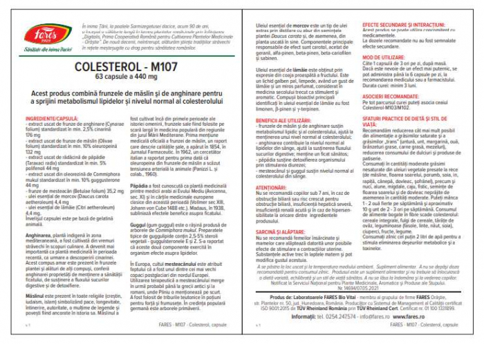 Colesterol M107 capsule [2]