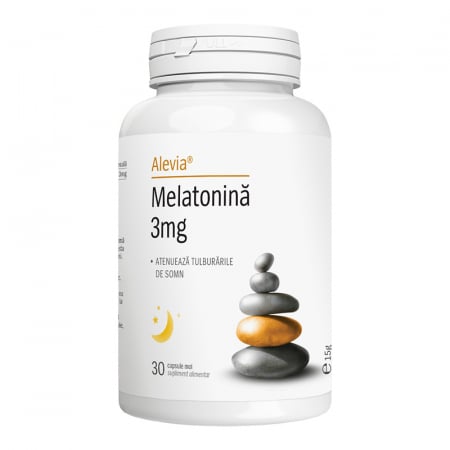 Suplimente - Melatonina 3mg Alevia