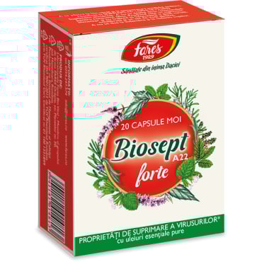 Suplimente - Biosept Forte, A22, capsule moi