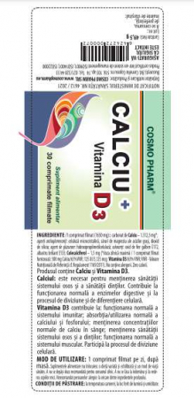 Calciu cu vitamina D3 [1]