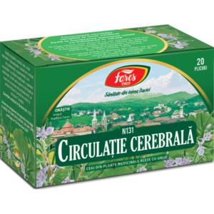 Ceaiuri - Circulație cerebrală, N131, ceai la plic