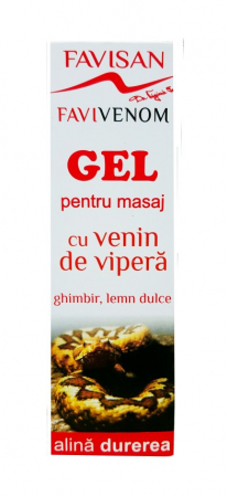 Ingrijire personala - Favivenom gel pentru masaj cu venin de vipera
