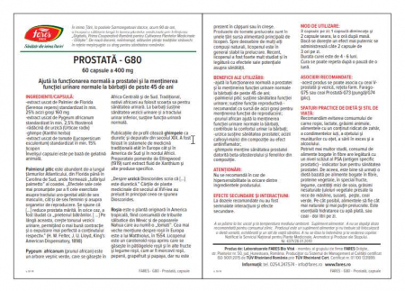 Prostată, G80, 60 capsule [1]