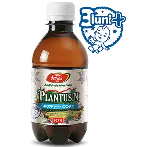 Suplimente - Plantusin pentru Copii, R35, sirop cu fructoză