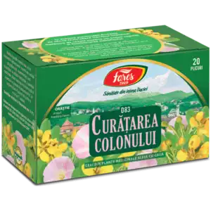 Ceaiuri - Curățarea colonului D83 ceai la plic