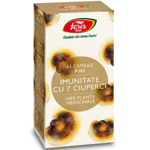 Suplimente - Imunitate cu 7 ciuperci F163 capsule
