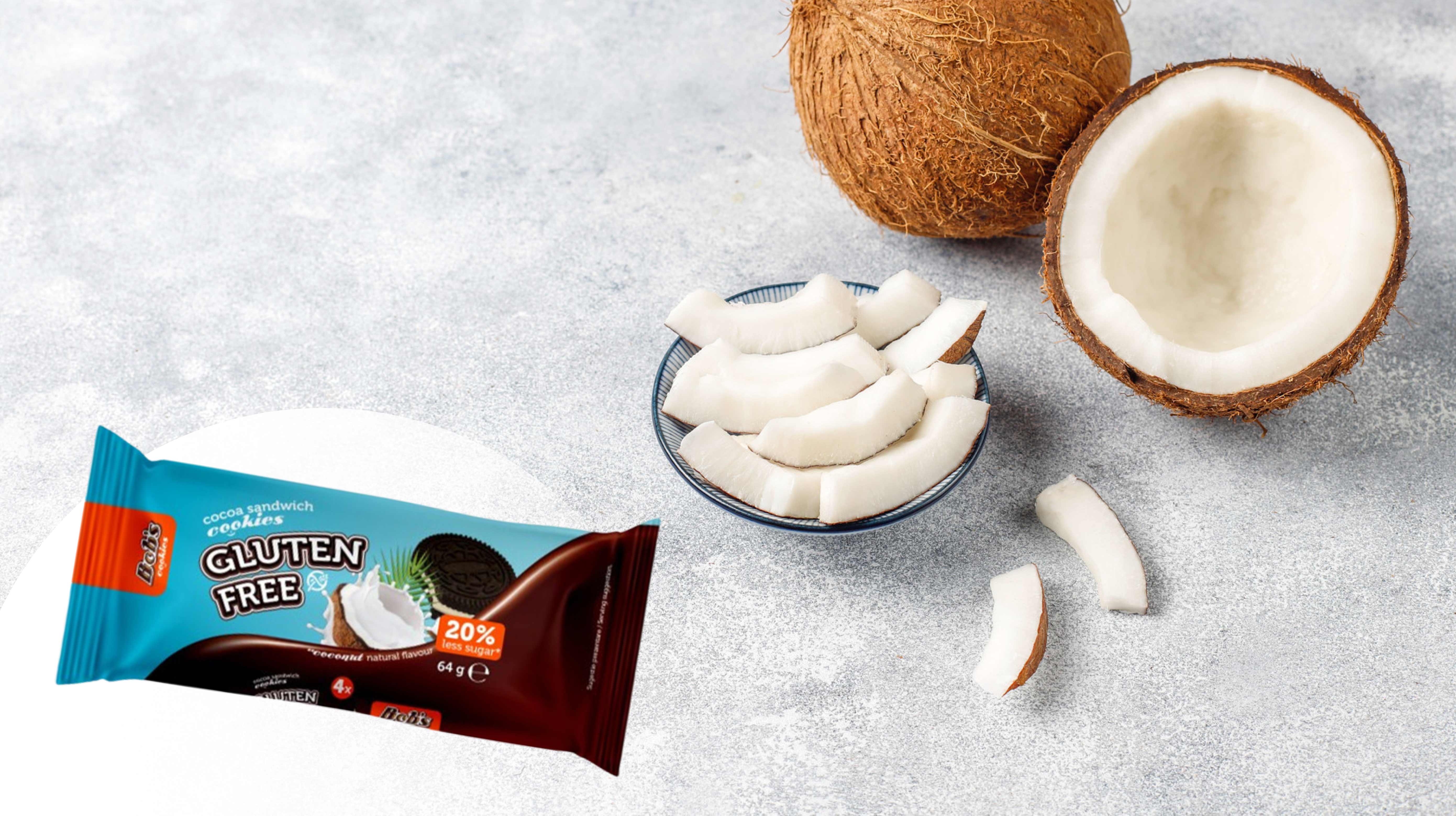 Bucură-te de Gustul Delicios al Biscuiților fără Gluten cu Aromă de Cocos de la Naturking.ro