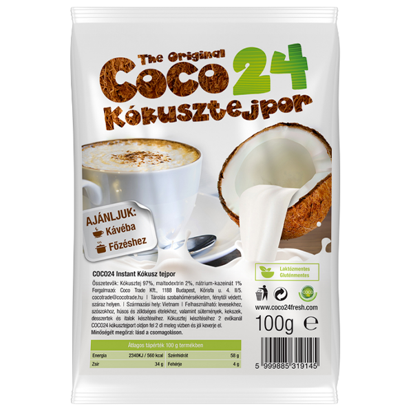 Lapte Praf Instant din Cocos 100g [1]