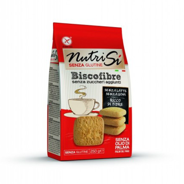 Biscofibre -  Biscuiți Fără Gluten Fără Zahăr Adăugat 250G [1]