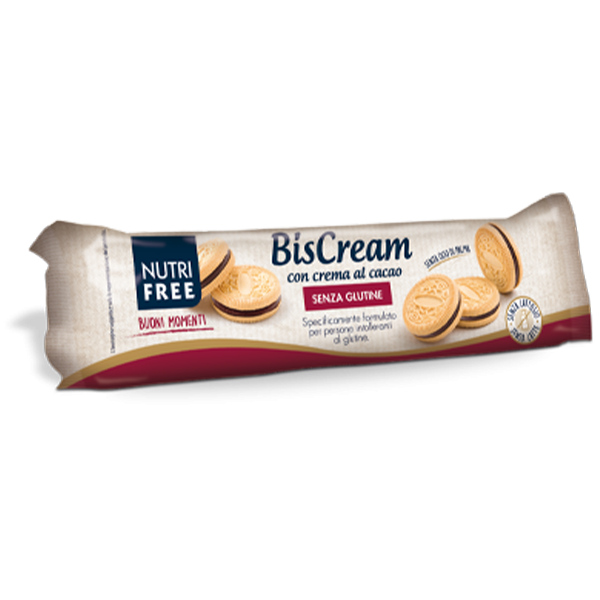 Biscream - Biscuiți cu Cremă Cacao 125G [1]