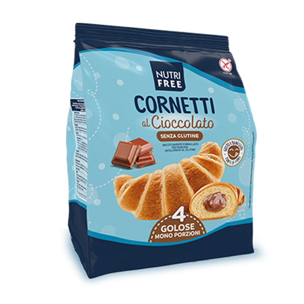 Cornetti - Cornulete cu crema de ciocolata  240g [1]