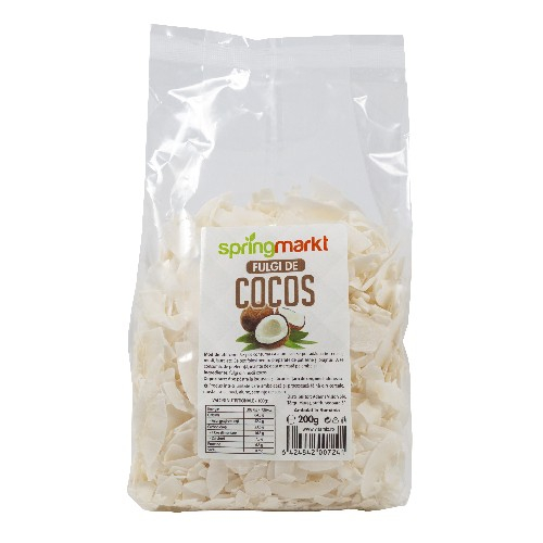 Fulgi de Cocos, 200gr, springmarkt [1]