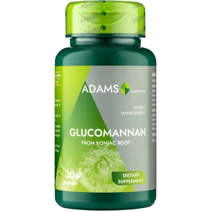 Glucomannan 450mg 30cps, Adams Supplements [1]
