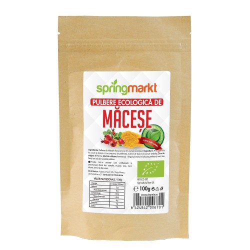 Macese pulbere ecologica, 100g, springmarkt [1]