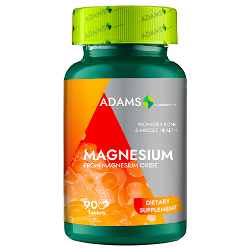 Magneziu 375mg 90tab, Adams [1]