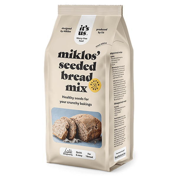 Mix fara Gluten pentru Paine Multiseminte Miklos' 500g [1]