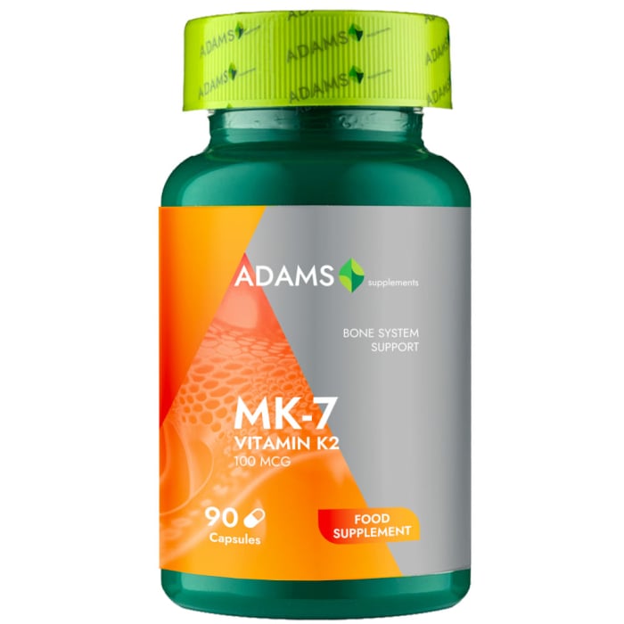 MK-7 (Vitamina K2) 90cps, Adams Supplements [1]