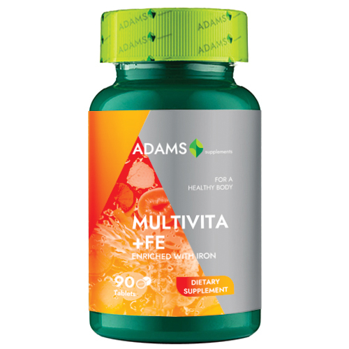 Multivita+Fe 90tab, Adams [1]
