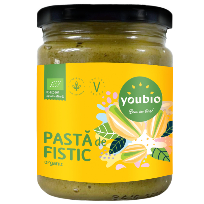 Pasta de fistic, ecologic, 250g, Youbio [1]