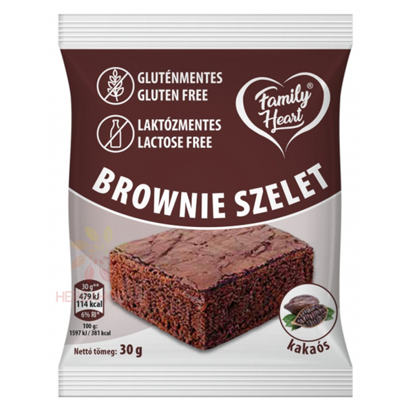 Prajitura Brownie cu Cacao fara Gluten 30g [1]
