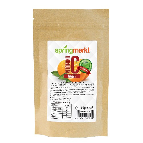 Pulbere de Vitamina C (acid ascorbic), 150g, springmarkt [1]