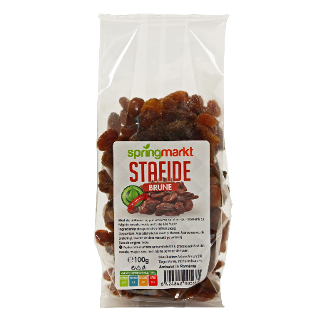 Stafide brune, 100g, springmarkt [1]