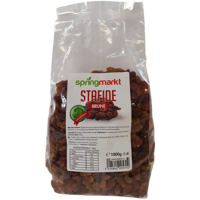 Stafide brune, 1kg, springmarkt [1]