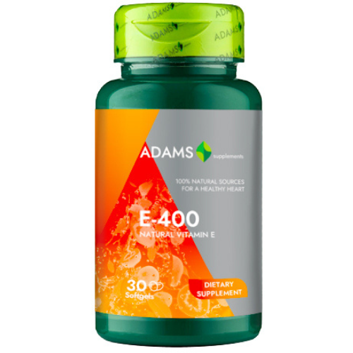 Vitamina E-400, 30cps, Adams Supplements [1]