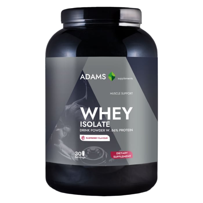 Whey Isolate Protein (zmeura) 908gr, Adams [1]