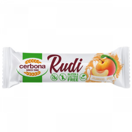 ALIMENTE Fu0102Ru0102 GLUTEN - Baton din Ovaz fara Gluten cu Caise 30g