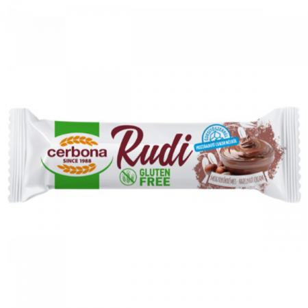 Fulgi de cereale si Musli - Baton din Ovaz fara Gluten cu Crema de Alune 30g