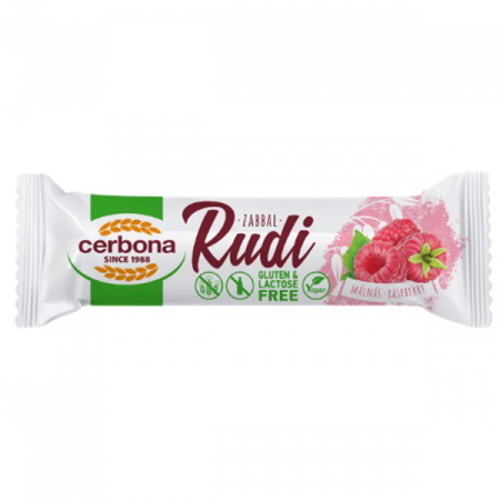 Fulgi de cereale si Musli - Baton din Ovaz fara Gluten cu Zmeura 30g