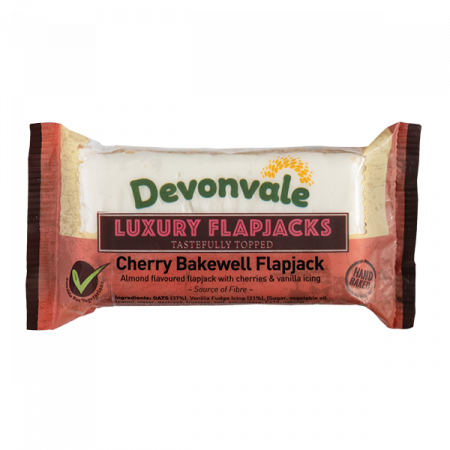 NOUTATI - Baton Flapjack cu Cirese si Glazura, 95g