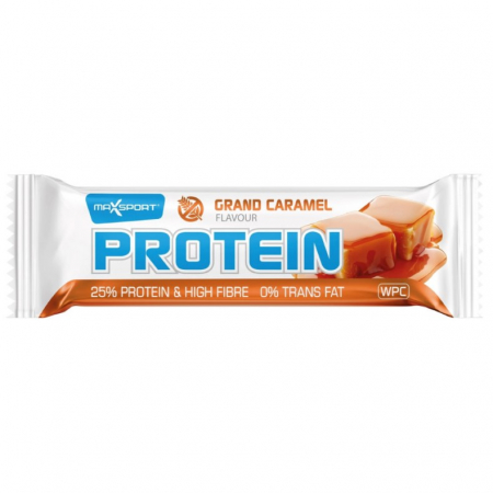 Dulciuri si Biscuiti - Baton Proteic cu Caramel Fara Gluten 60g