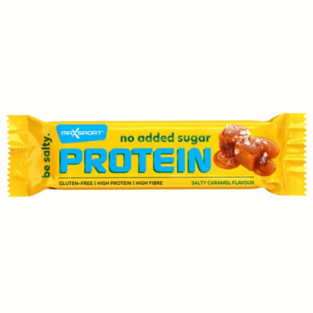 Dulciuri si Biscuiti - Baton Proteic cu Caramel Sarat fara Gluten 40g