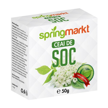 Suplimente - Ceai Soc Flori 50gr springmarkt
