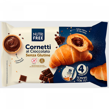 Corn si Chifle - Cornetti - Cornulete cu crema de ciocolata  240g