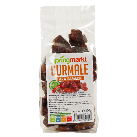 Alimente dietetice - Curmale Fara Samburi 200gr Springmarkt