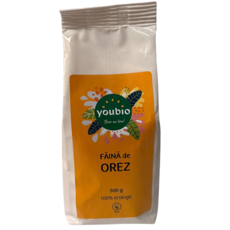 Faina simpla - Faina orez organic, 500gr, youbio