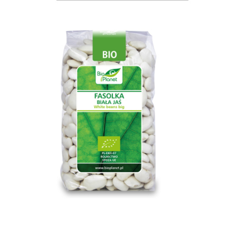 Cereale, terci si leguminoase - Fasole Alba Jas, bio, 400 g