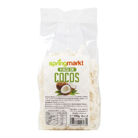Alimente dietetice - Fulgi de Cocos, 100gr, springmarkt